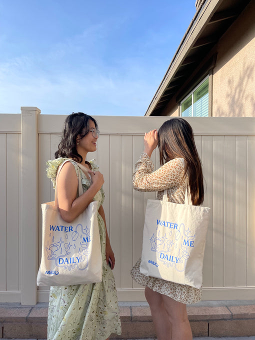Water Me Daily Tote Bag