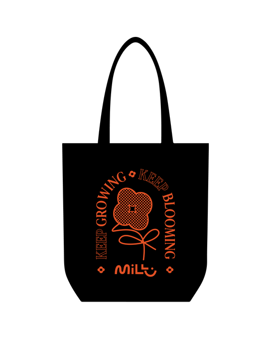 Keep Growing, Keep Blooming Tote Bag