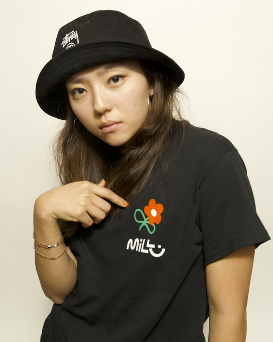 Adult Bloom T-Shirt (Black)